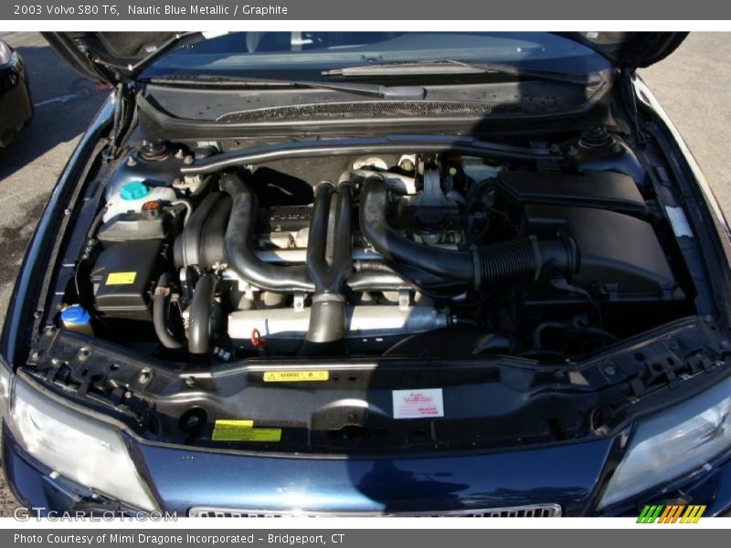 Nautic Blue Metallic / Graphite 2003 Volvo S80 T6