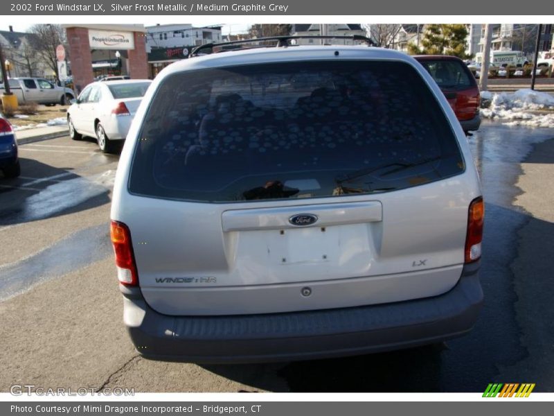 Silver Frost Metallic / Medium Graphite Grey 2002 Ford Windstar LX