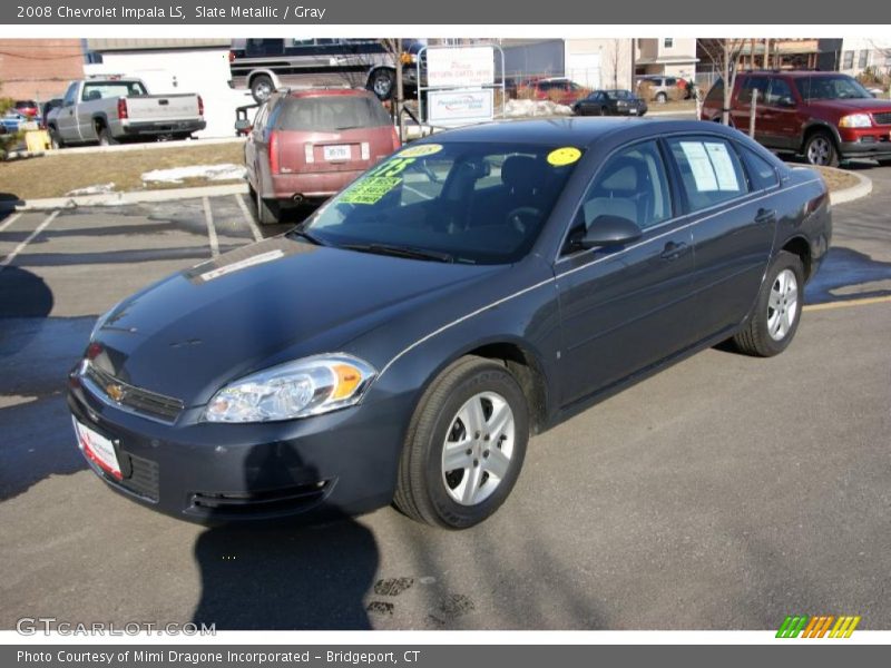 Slate Metallic / Gray 2008 Chevrolet Impala LS