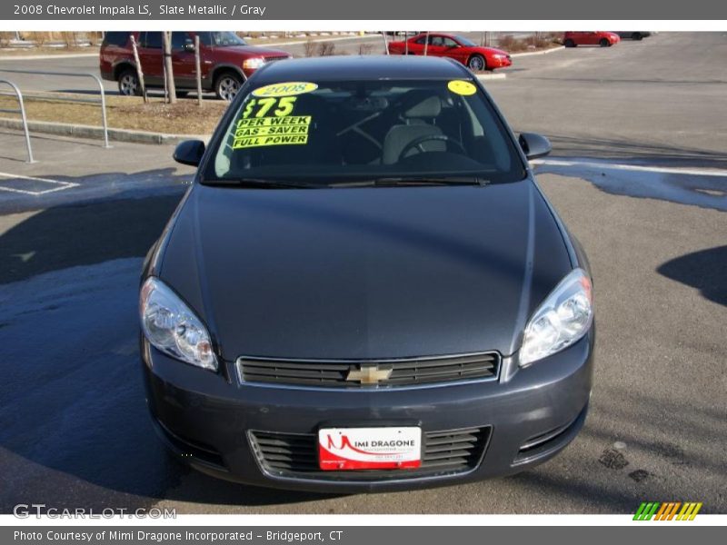 Slate Metallic / Gray 2008 Chevrolet Impala LS