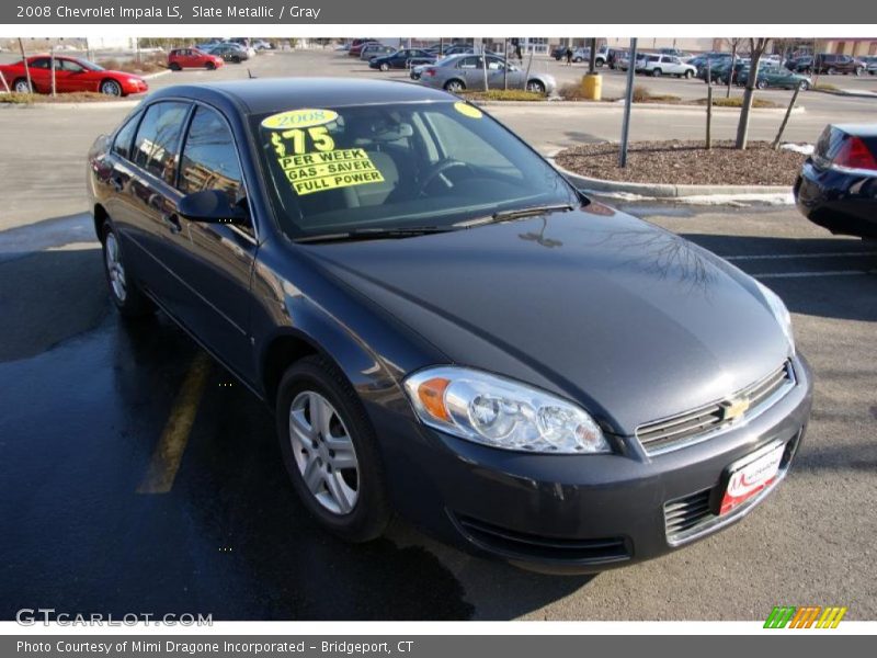 Slate Metallic / Gray 2008 Chevrolet Impala LS