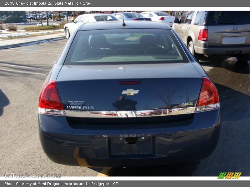 Slate Metallic / Gray 2008 Chevrolet Impala LS