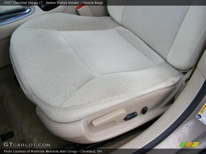 Amber Bronze Metallic / Neutral Beige 2007 Chevrolet Impala LT