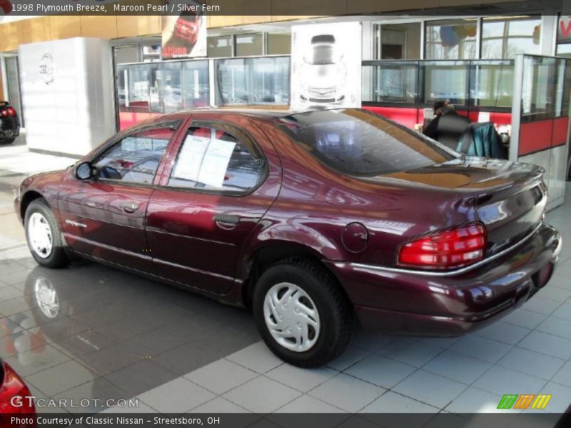 Maroon Pearl / Silver Fern 1998 Plymouth Breeze