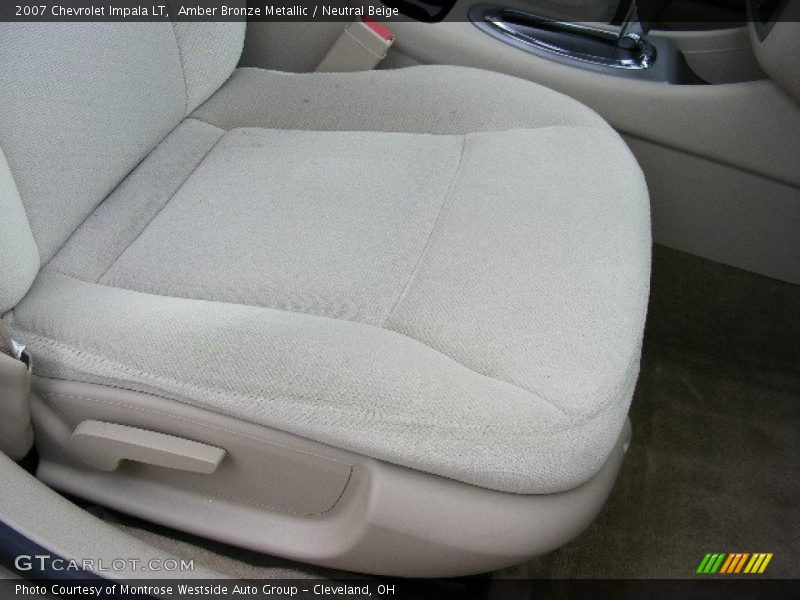 Amber Bronze Metallic / Neutral Beige 2007 Chevrolet Impala LT