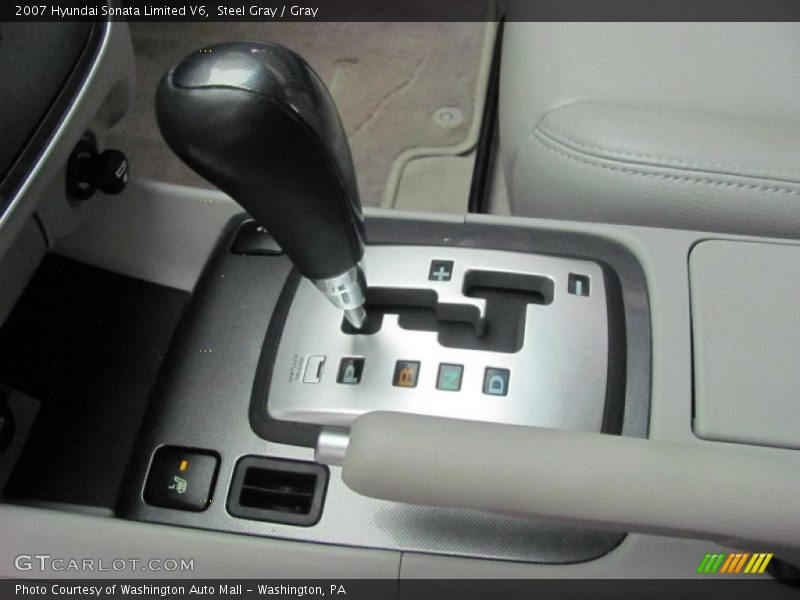 Steel Gray / Gray 2007 Hyundai Sonata Limited V6