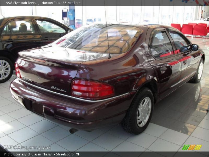 Maroon Pearl / Silver Fern 1998 Plymouth Breeze