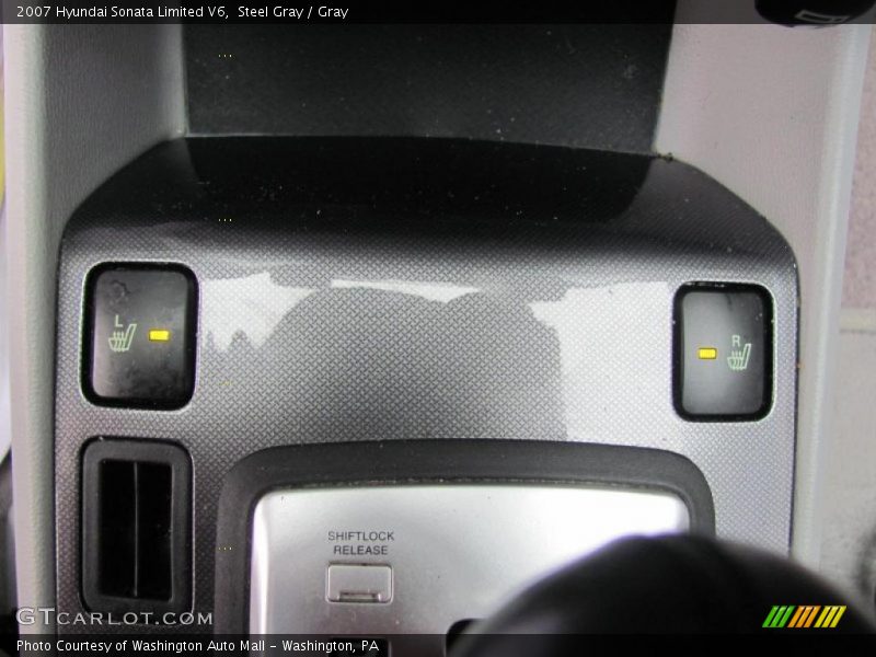 Steel Gray / Gray 2007 Hyundai Sonata Limited V6