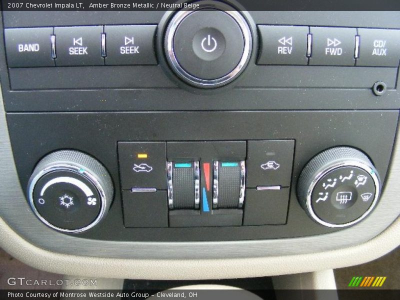 Amber Bronze Metallic / Neutral Beige 2007 Chevrolet Impala LT