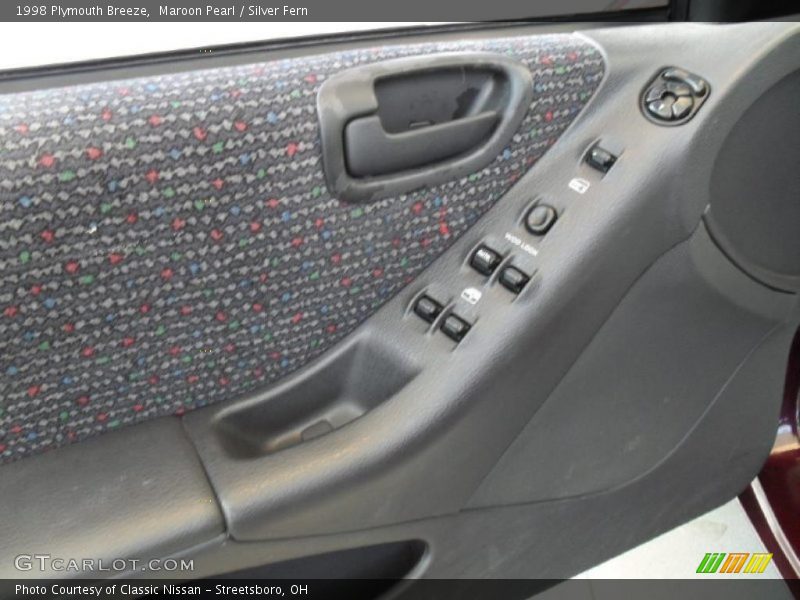 Maroon Pearl / Silver Fern 1998 Plymouth Breeze