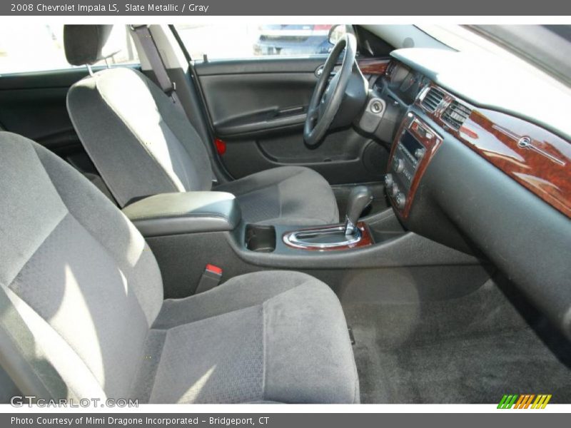 Slate Metallic / Gray 2008 Chevrolet Impala LS