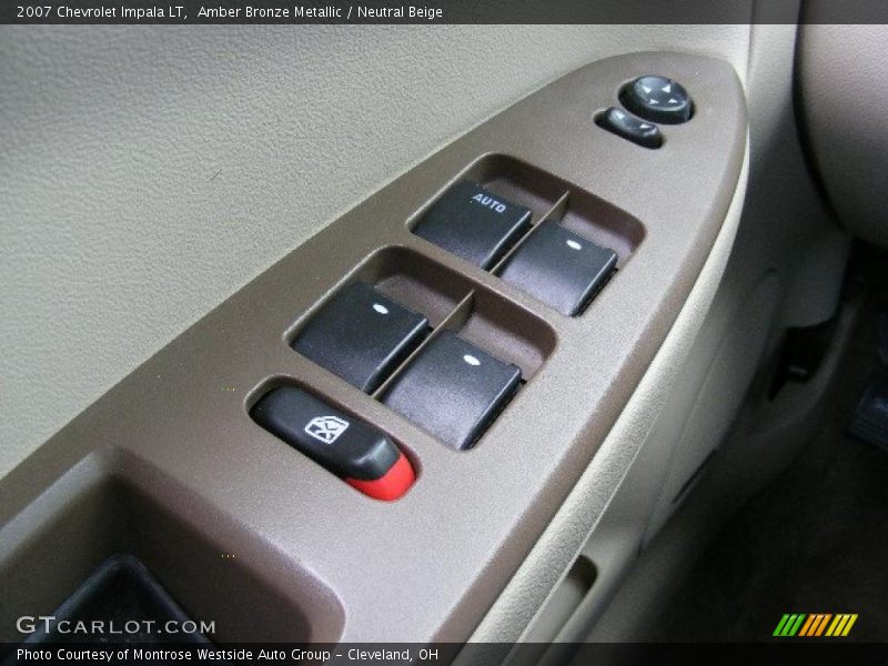 Amber Bronze Metallic / Neutral Beige 2007 Chevrolet Impala LT