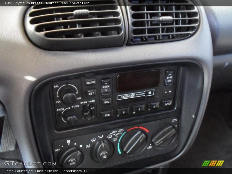Maroon Pearl / Silver Fern 1998 Plymouth Breeze