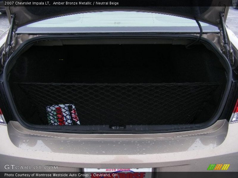 Amber Bronze Metallic / Neutral Beige 2007 Chevrolet Impala LT