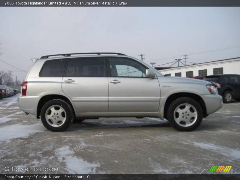 Millenium Silver Metallic / Gray 2005 Toyota Highlander Limited 4WD