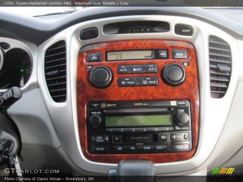 Millenium Silver Metallic / Gray 2005 Toyota Highlander Limited 4WD