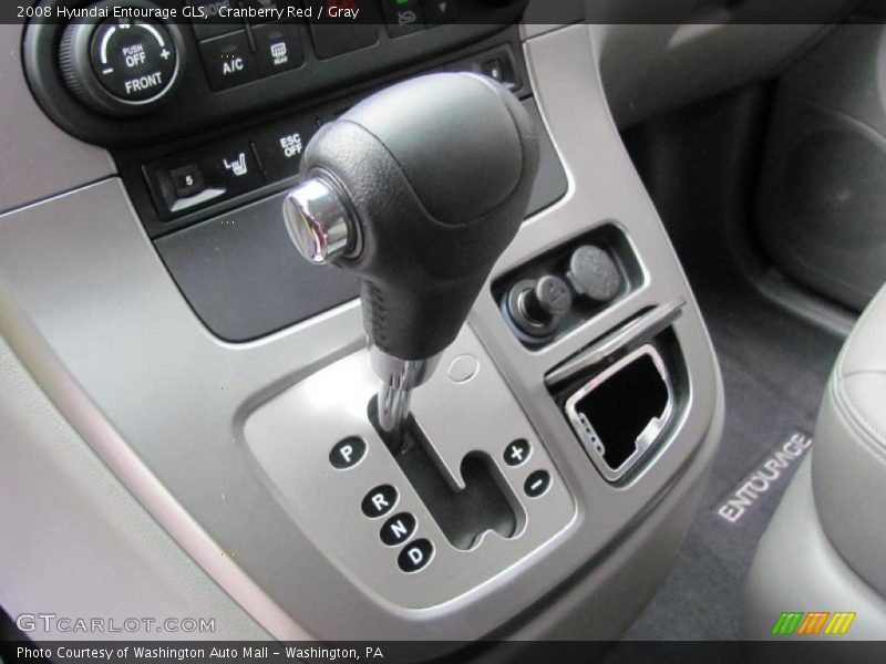 Cranberry Red / Gray 2008 Hyundai Entourage GLS