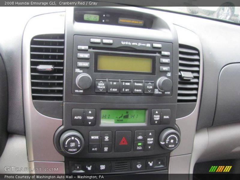 Cranberry Red / Gray 2008 Hyundai Entourage GLS