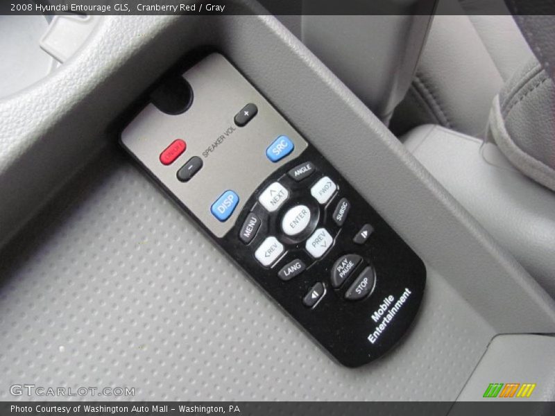 Cranberry Red / Gray 2008 Hyundai Entourage GLS