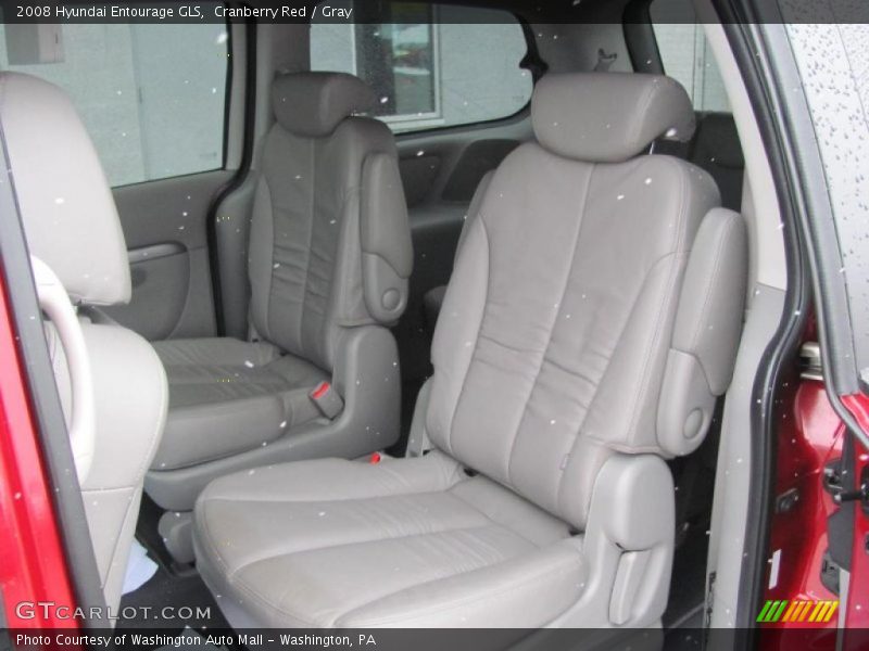 Cranberry Red / Gray 2008 Hyundai Entourage GLS