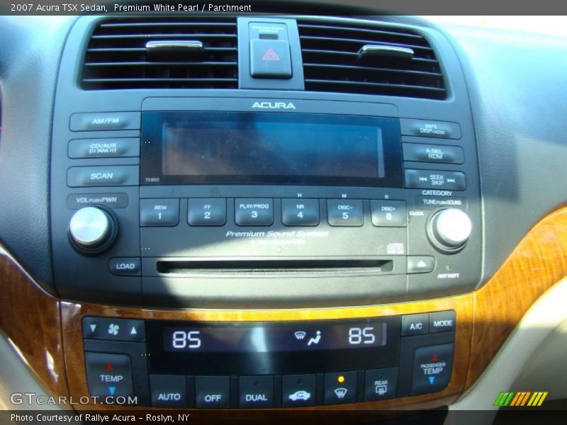 Premium White Pearl / Parchment 2007 Acura TSX Sedan