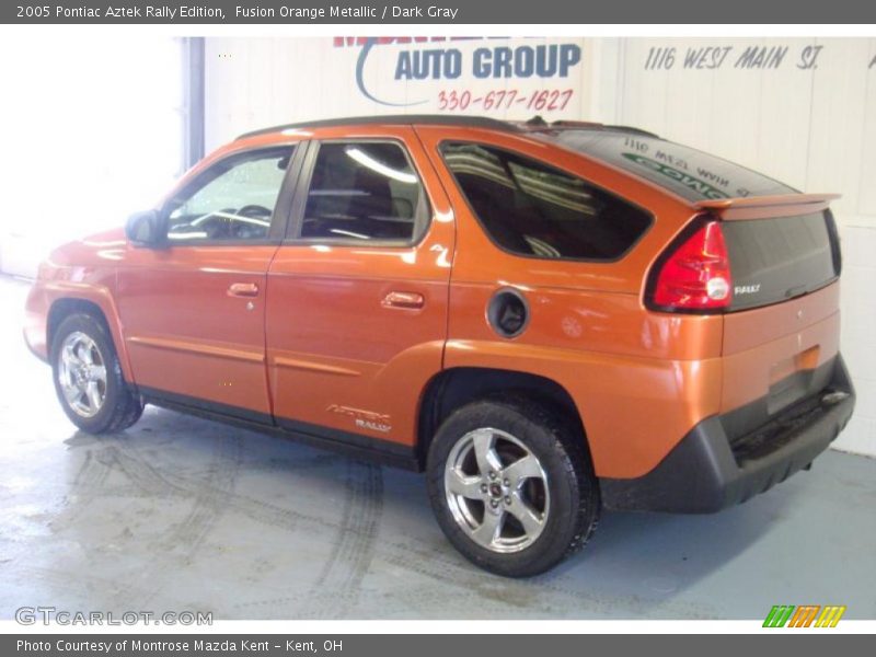 Fusion Orange Metallic / Dark Gray 2005 Pontiac Aztek Rally Edition