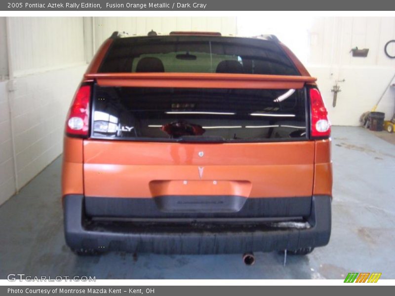 Fusion Orange Metallic / Dark Gray 2005 Pontiac Aztek Rally Edition