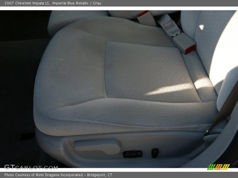 Imperial Blue Metallic / Gray 2007 Chevrolet Impala LS