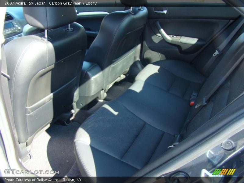 Carbon Gray Pearl / Ebony 2007 Acura TSX Sedan