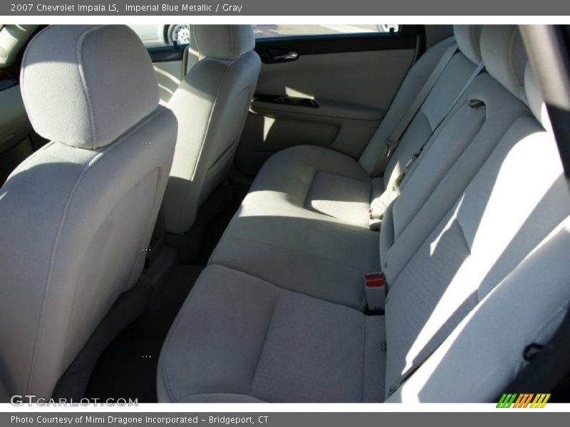 Imperial Blue Metallic / Gray 2007 Chevrolet Impala LS