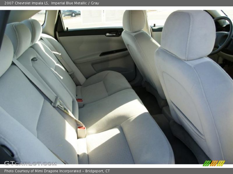 Imperial Blue Metallic / Gray 2007 Chevrolet Impala LS