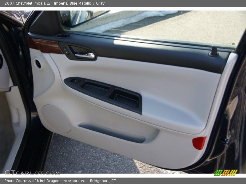 Imperial Blue Metallic / Gray 2007 Chevrolet Impala LS