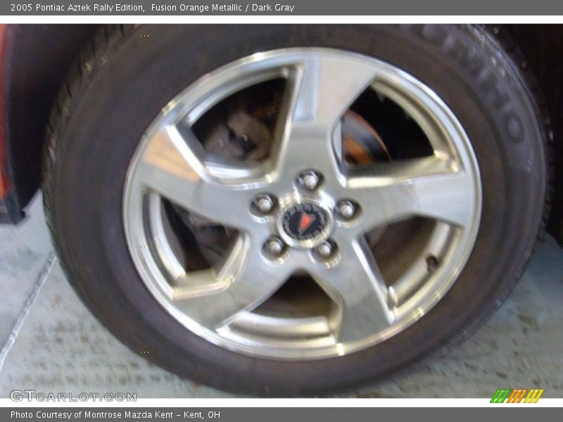 Fusion Orange Metallic / Dark Gray 2005 Pontiac Aztek Rally Edition