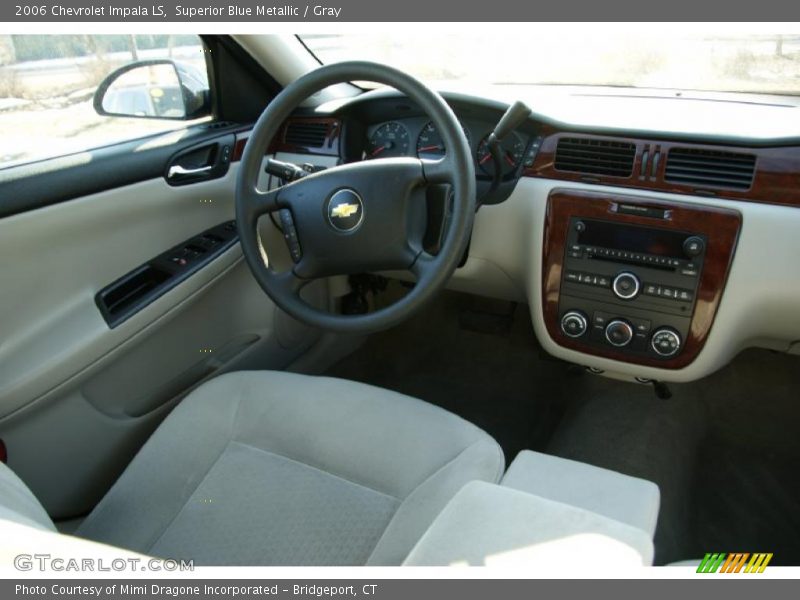 Superior Blue Metallic / Gray 2006 Chevrolet Impala LS