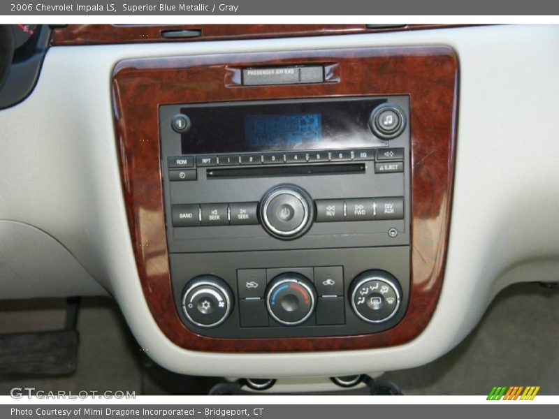Superior Blue Metallic / Gray 2006 Chevrolet Impala LS