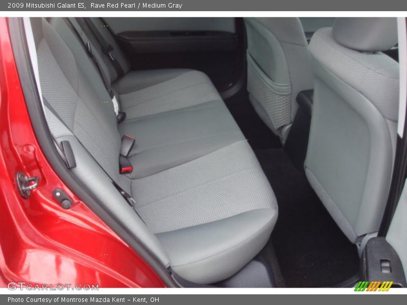 Rave Red Pearl / Medium Gray 2009 Mitsubishi Galant ES