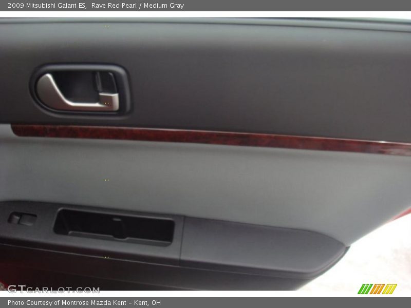 Rave Red Pearl / Medium Gray 2009 Mitsubishi Galant ES