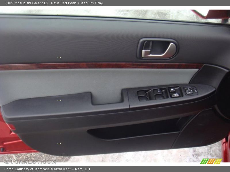 Rave Red Pearl / Medium Gray 2009 Mitsubishi Galant ES