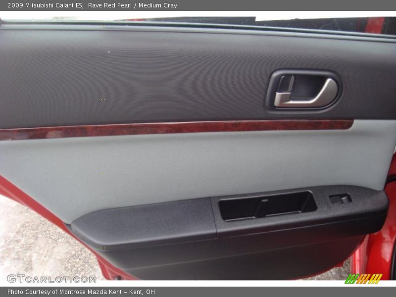 Rave Red Pearl / Medium Gray 2009 Mitsubishi Galant ES