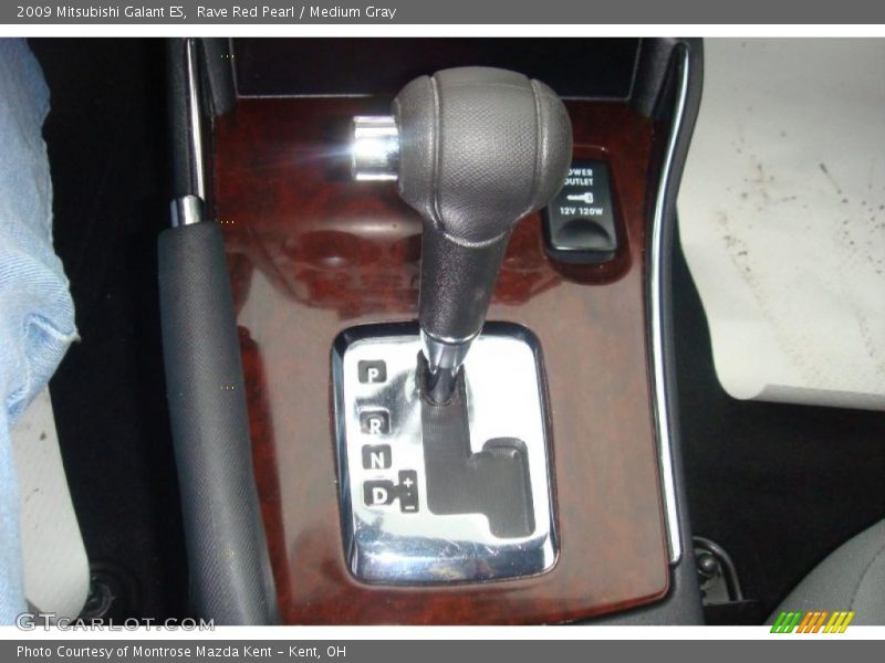 Rave Red Pearl / Medium Gray 2009 Mitsubishi Galant ES
