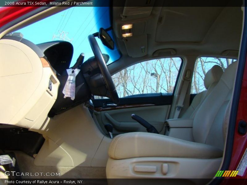Milano Red / Parchment 2008 Acura TSX Sedan