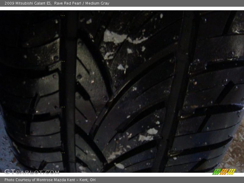 Rave Red Pearl / Medium Gray 2009 Mitsubishi Galant ES