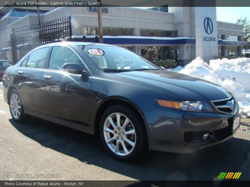 Carbon Gray Pearl / Quartz 2007 Acura TSX Sedan