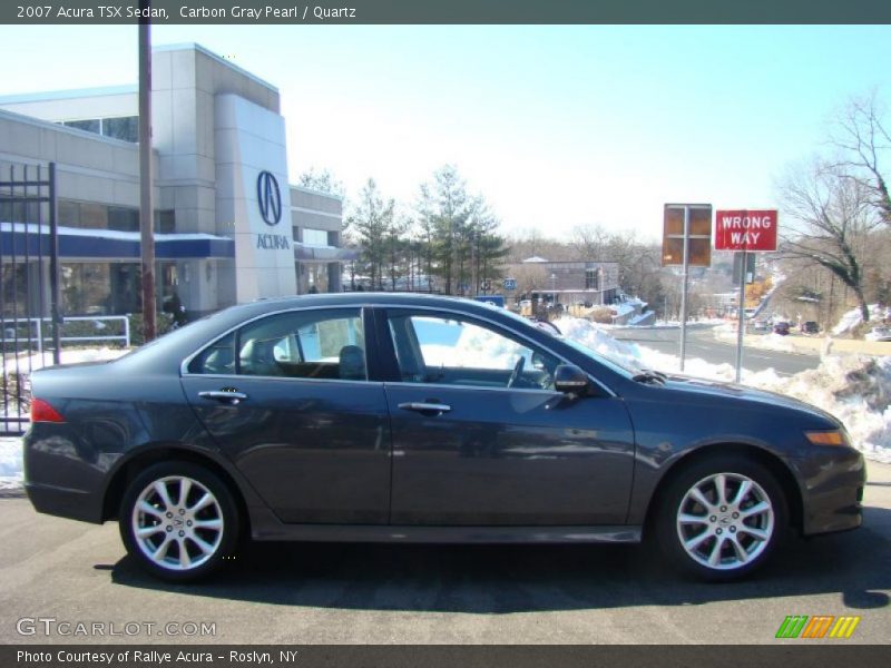 Carbon Gray Pearl / Quartz 2007 Acura TSX Sedan