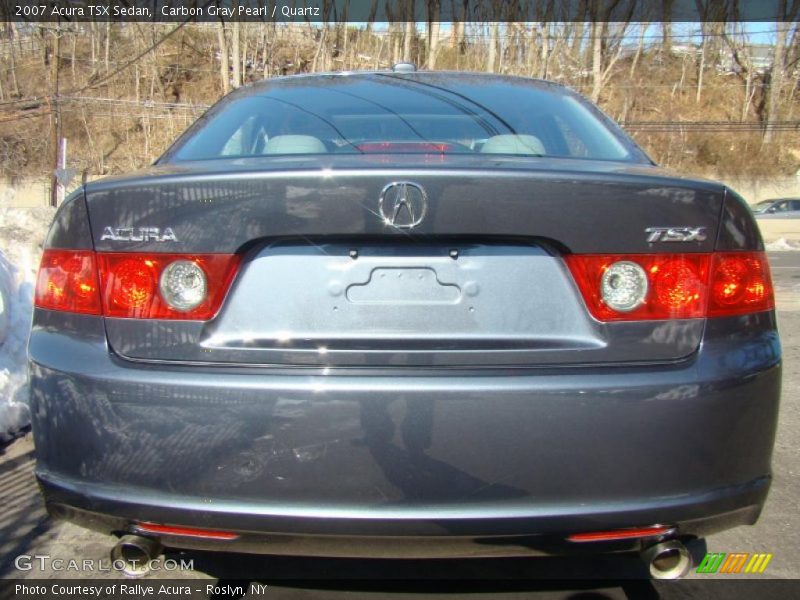 Carbon Gray Pearl / Quartz 2007 Acura TSX Sedan