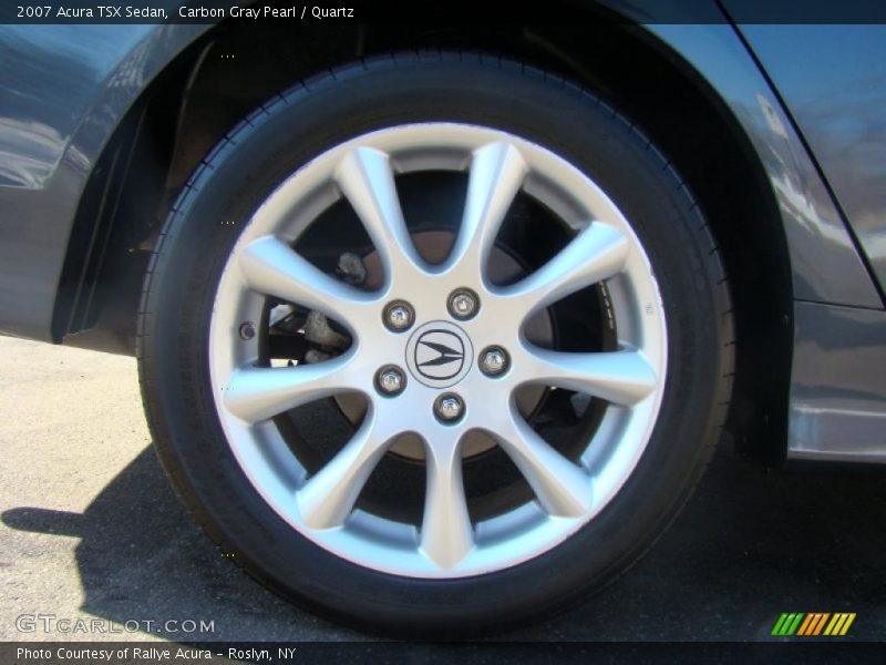 Carbon Gray Pearl / Quartz 2007 Acura TSX Sedan