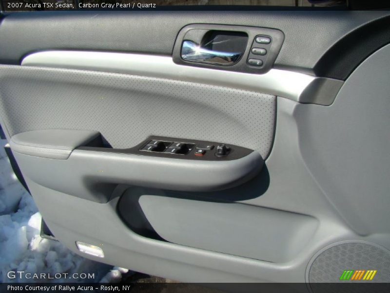 Carbon Gray Pearl / Quartz 2007 Acura TSX Sedan