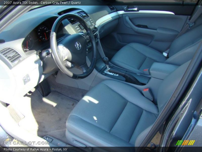 Carbon Gray Pearl / Quartz 2007 Acura TSX Sedan