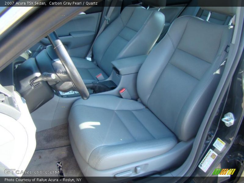 Carbon Gray Pearl / Quartz 2007 Acura TSX Sedan