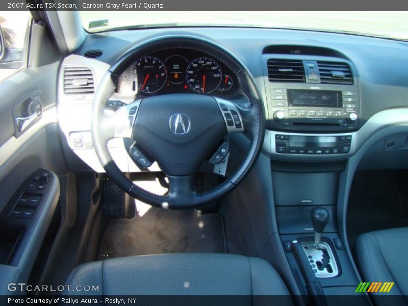 Carbon Gray Pearl / Quartz 2007 Acura TSX Sedan